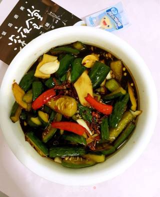 Pickled Cucumbers in Sauce recipe
