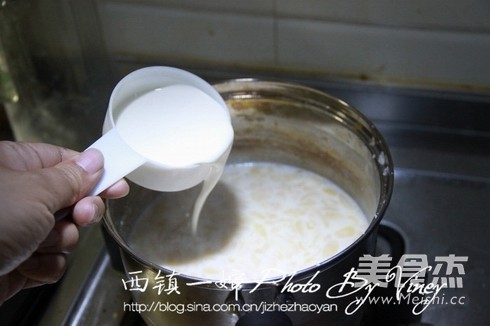Milk Almond Pudding recipe