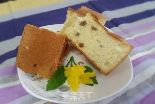 Raisin Chiffon Cake recipe