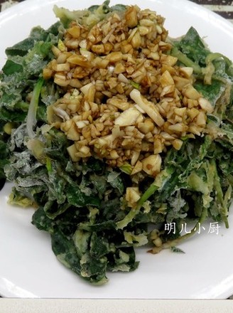 Steamed Dandelion recipe