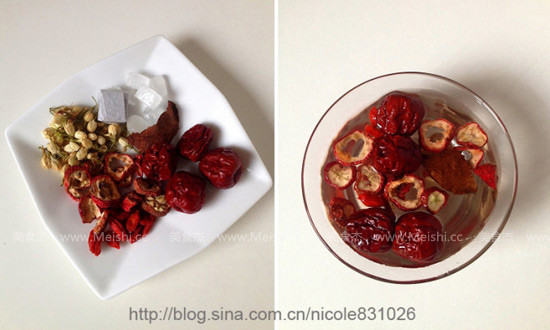 Jujube Medlar Beauty Tea recipe