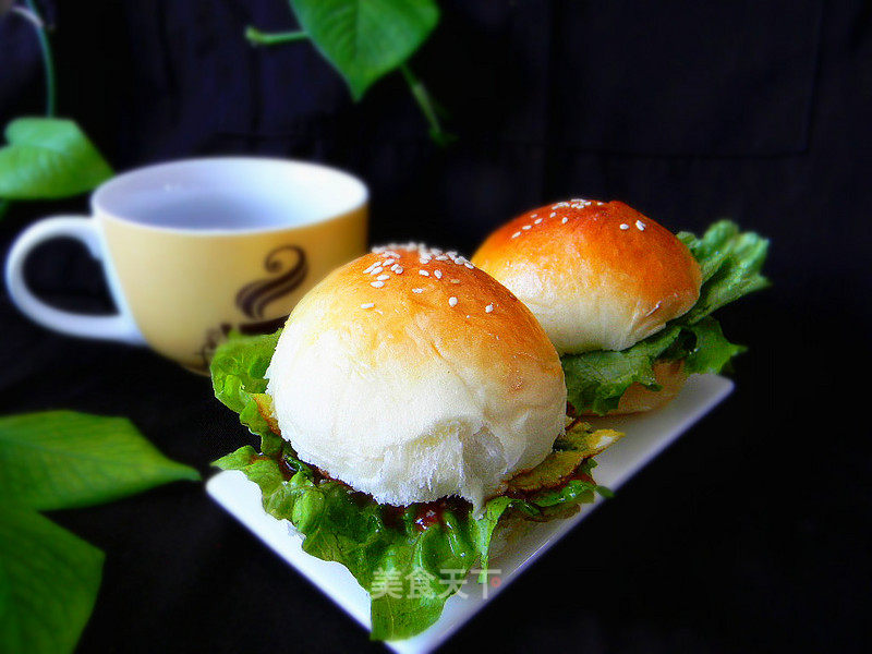 #aca Baking Star Competition# Egg Crepe Burger recipe