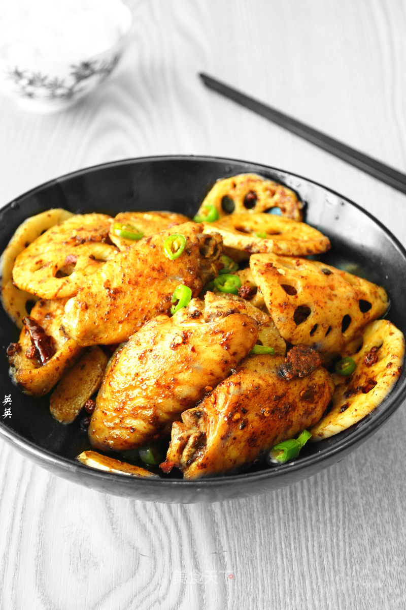 Spicy Hot Pot Chicken Wings recipe