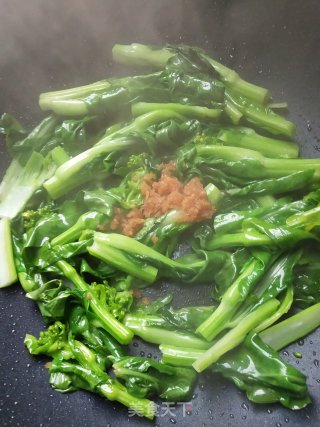 Garlic Beet Moss recipe