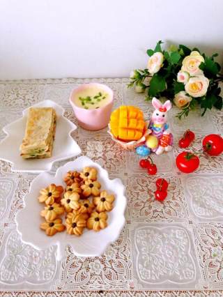 #aca烤明星大赛#flower Cookies recipe