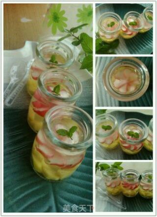 Flower Crystal Jelly in A Bottle recipe