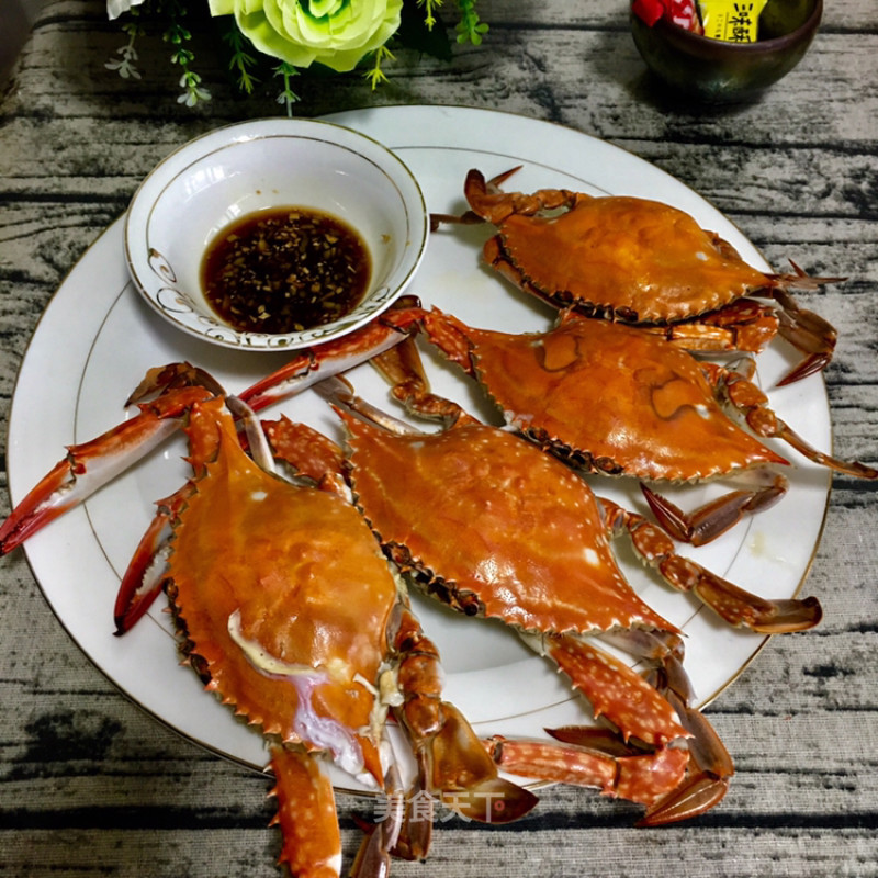 Sea Crab with Ginger Vinaigrette recipe