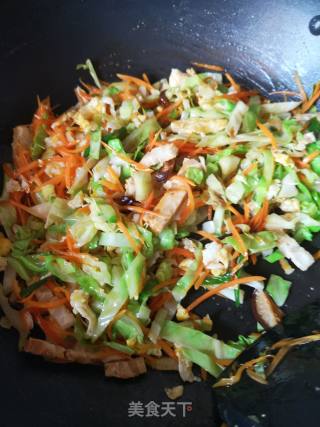 Dry Fried Rice Noodles recipe