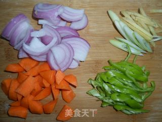 Home-style Stir-fry-small Fried Chicken Nuggets with Cumin recipe