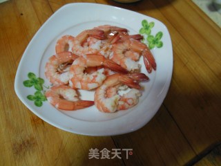 Shrimp Roasted Winter Melon-"winter Love" of Four Seasons recipe