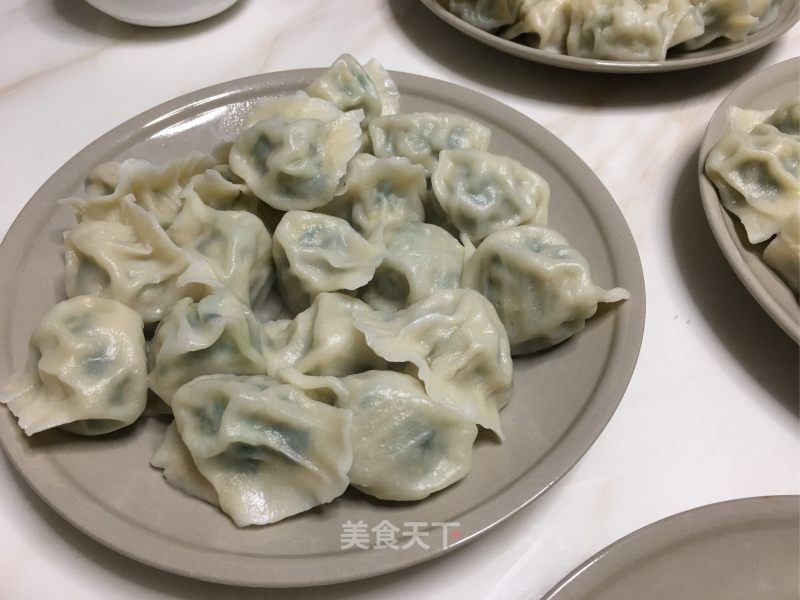 Three Fresh Dumplings with Fresh Tongue recipe