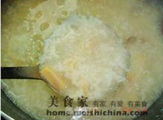 Congee with Scallop and Bird's Nest recipe
