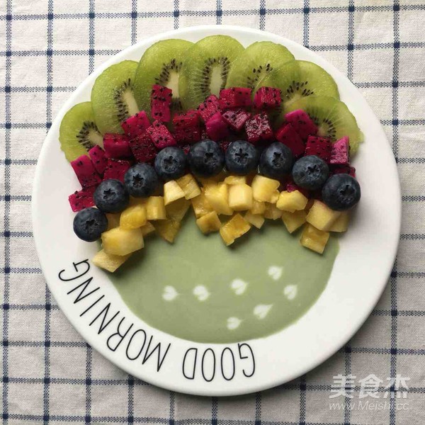 Rainbow Fruit Platter recipe