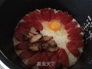 Sausage Claypot Rice (rice Cooker Version) recipe