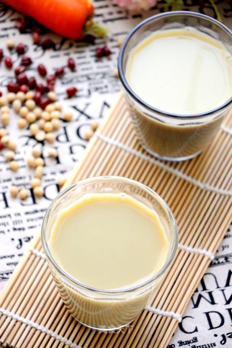 Red Bean Carrot Soy Milk recipe