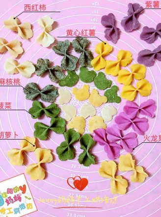 Handmade Vegetable Butterfly Noodle recipe