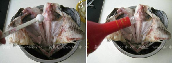 Pan-fried Deep-sea Fish Head recipe