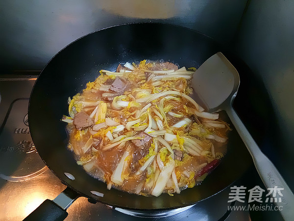 Beef and Baby Vegetables Stewed Vermicelli recipe