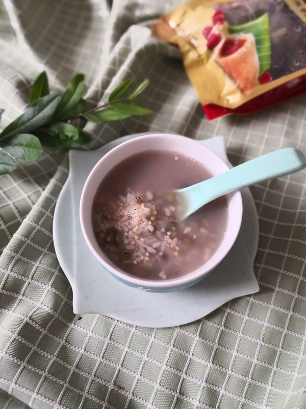 Drink for Breakfast~mung Bean Zongzi Porridge recipe