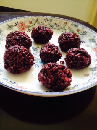 Purple Rice Ball recipe