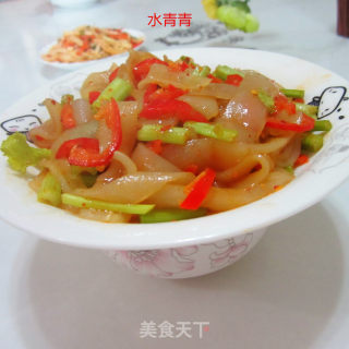Hot Pepper Celery Rice Noodles recipe