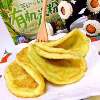 Cucumber Egg Rice Cake recipe