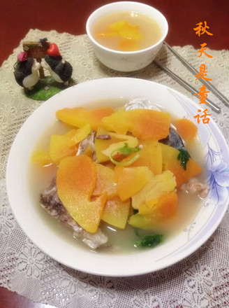 Papaya Fish Head Soup recipe