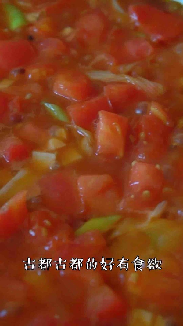 Stir-fried Cauliflower with Tomatoes recipe