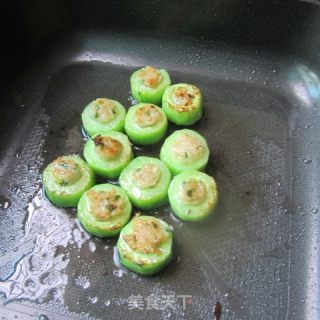 Cucumber Stuffed with Fish Puree recipe