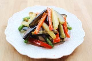 Eggplant Potatoes and Beans recipe