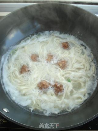 Meatball Noodle Soup recipe