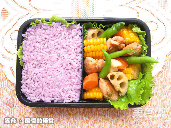 Cute Chick Flat Cute Bento recipe