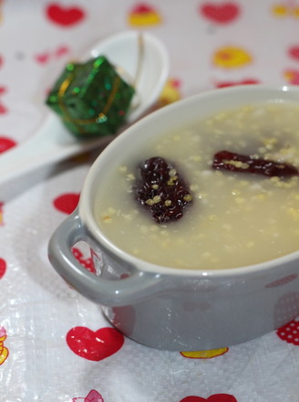 Red Date Oats Millet Porridge recipe