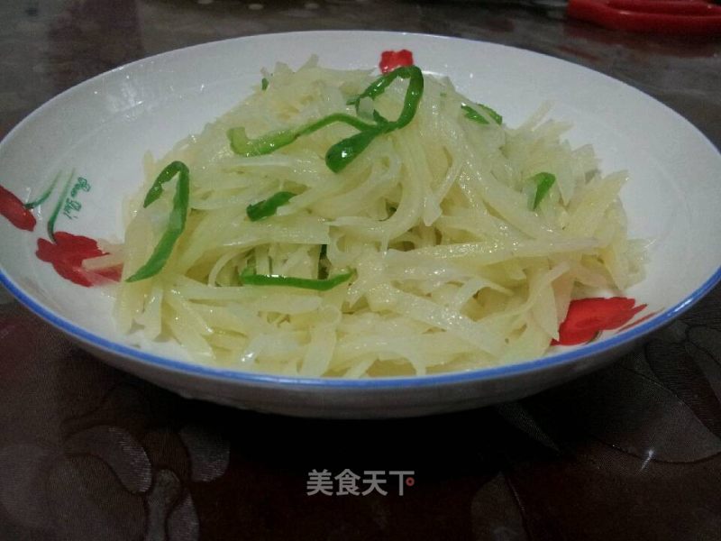 Green Pepper and Potato Shreds recipe