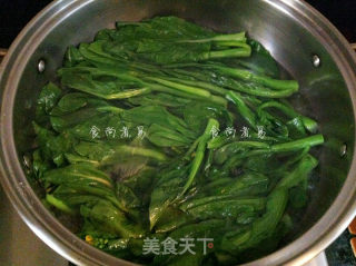 Garlic and Boiled Cabbage Heart recipe