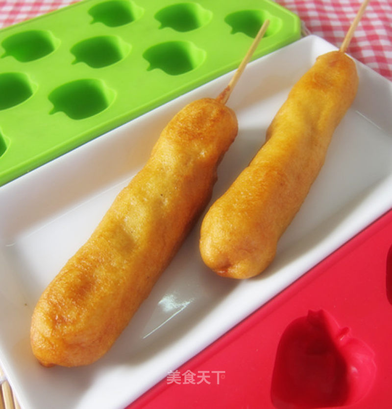 Children’s Stuff [bamboo Skew Corn Hot Dog] recipe