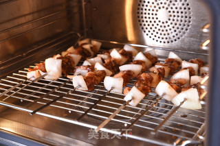 Fork Bbq Meat Skewers recipe