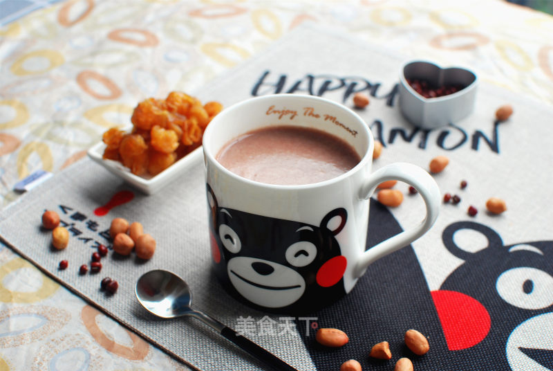 Longan Peanut Red Soy Milk recipe