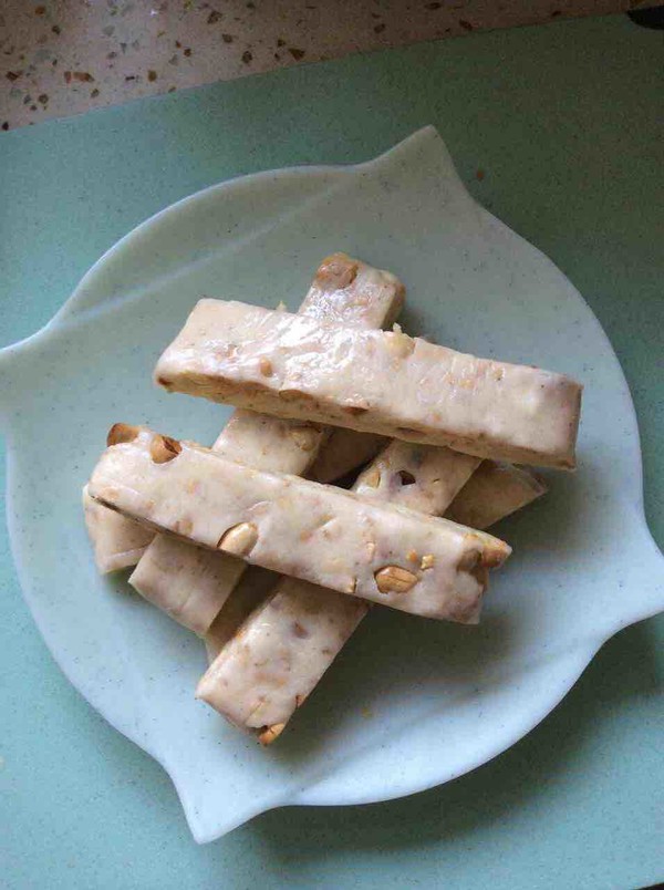 Peanut Sesame Nougat recipe