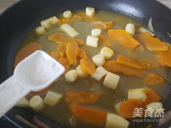 Jintang Yam Seafood Hui recipe