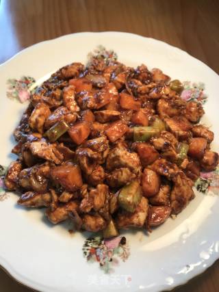Stir-fried Chicken with Sauce recipe
