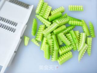 Refreshing Cucumber Strips recipe