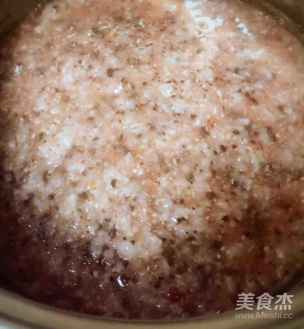 Tomato Pork Blood Minced Pork Congee recipe