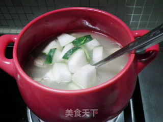 Old Duck, Barley, Winter Melon Soup recipe