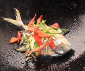 Braised Yellow Pomfret recipe