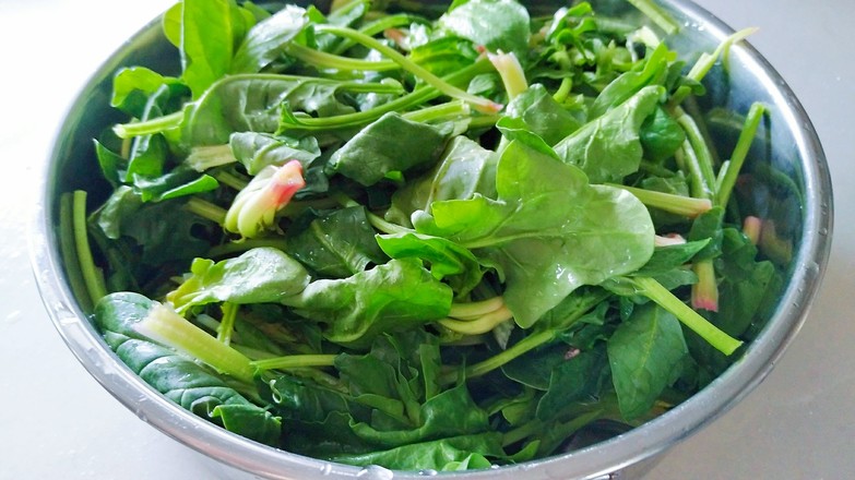 Spinach with Chili Oil recipe