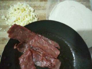 Kuaishou Lazy Dishes-bacon and Cheese Shortbread (hand-catch Version) recipe