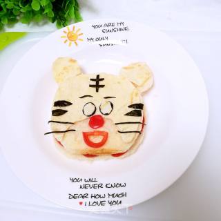 Kid's Fun Meal-qiaohu Sandwich recipe