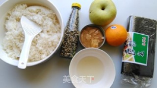 Tuna Fruit Rice Ball recipe