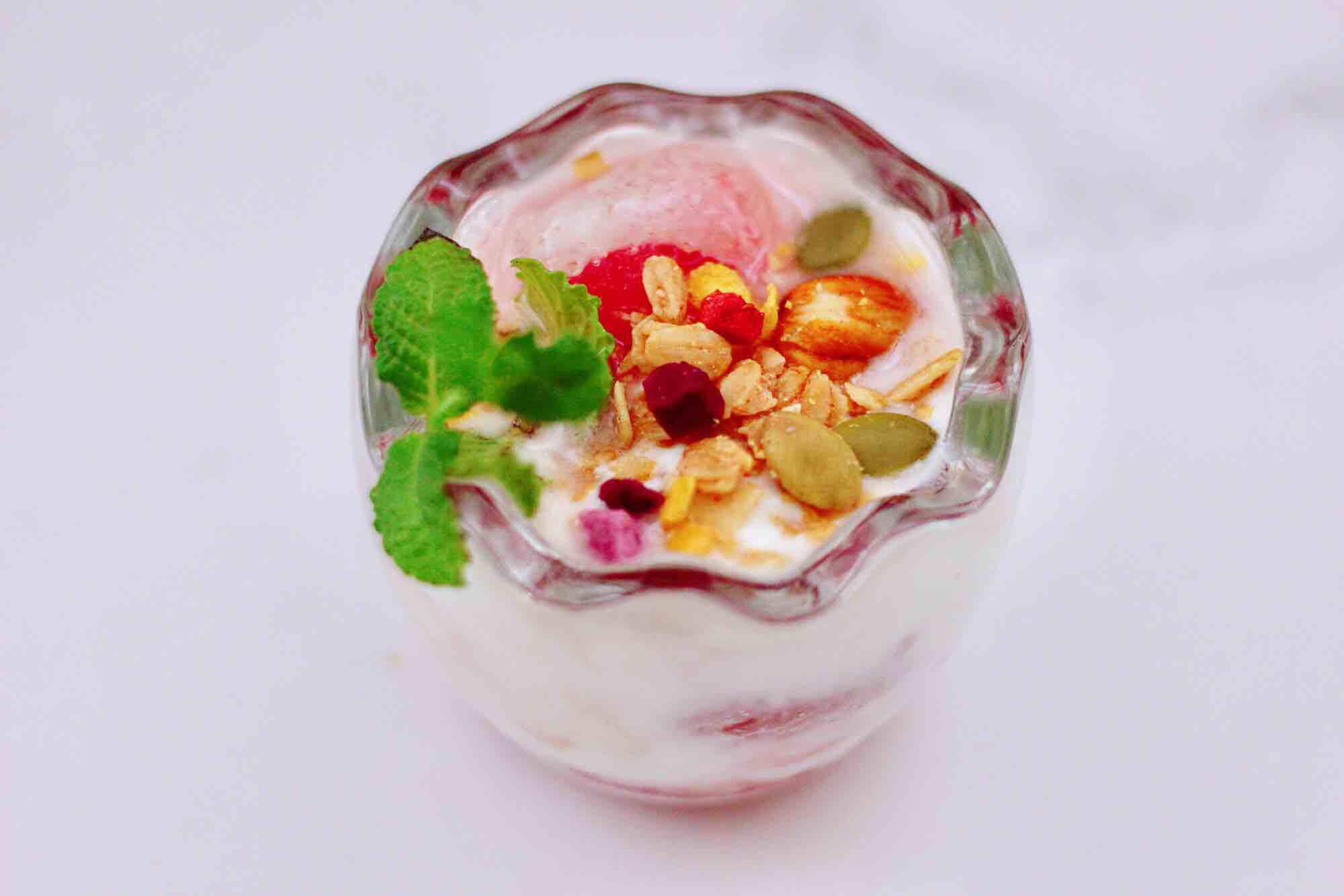 Homemade Cranberry Ice Yogurt (with Yogurt Recipe Included) recipe